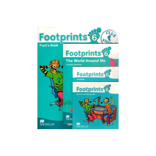 Footprints 6 Pupil's book Pack with: Stories and Song CD, CD-ROM, Portofolio Booklet - Carol Read