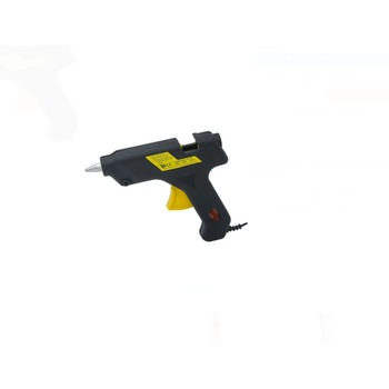Pistol pentru lipit cu sistem electric de incalzire, 60 W, 5 batoane de adeziv 1x20 cm incluse, Negru-galben, JMB-BBL3457 Pistol pentru lipit cu sistem electric de incalzire, 60 W, 5 batoane de adeziv 1x20 cm incluse, Negru-galben, JMB-BBL3457