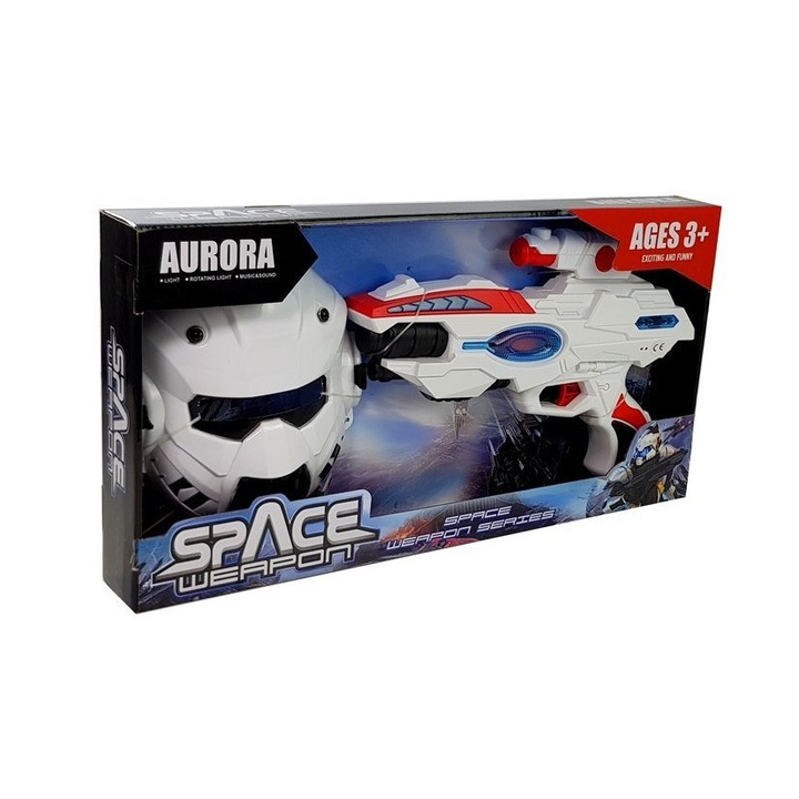 Комплект лазерен пистолет с маска Space