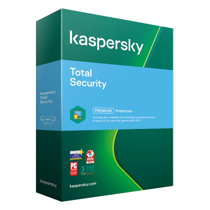 Kaspersky Total Security 1 eszköz Elektronikus licenc