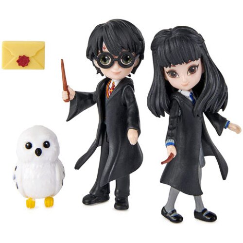 Set de joaca cu Mini Figurine Harry Potter Magical Minis - Harry Potter si Cho Chang