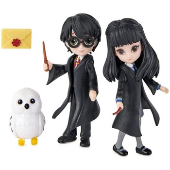 Set de joaca cu Mini Figurine Harry Potter Magical Minis - Harry Potter si Cho Chang Set de joaca cu Mini Figurine Harry Potter Magical Minis - Harry Potter si Cho Chang