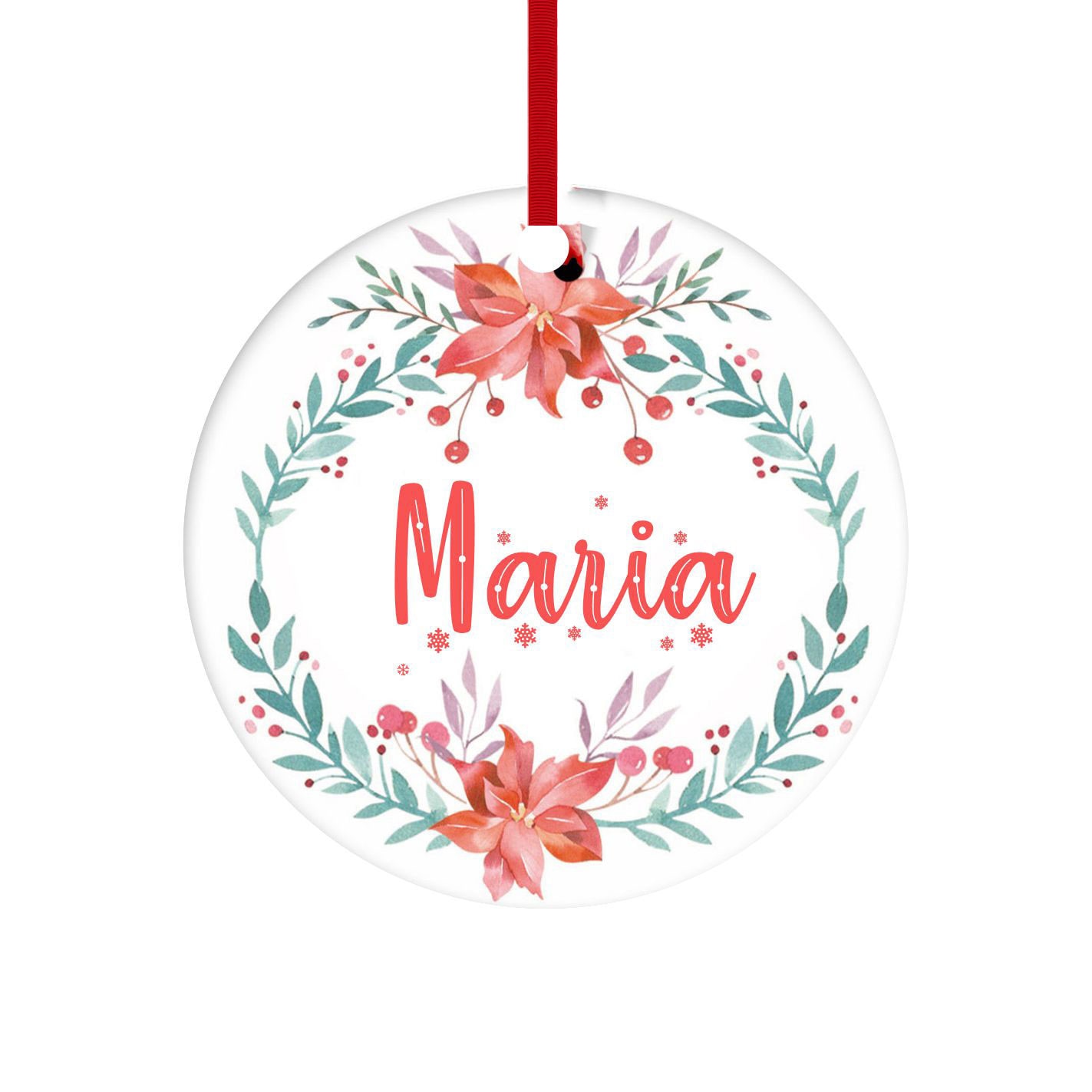 Glob personalizat cu nume model 9, multicolor, 8 cm