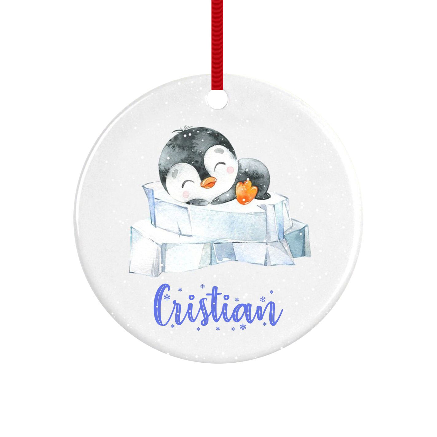 Glob personalizat cu nume model 10, multicolor, 8 cm