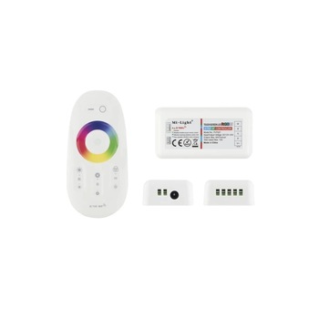 Controler Cu Telecomanda TOUCH Banda LED RGBW 10A Controler Cu Telecomanda TOUCH Banda LED RGBW 10A