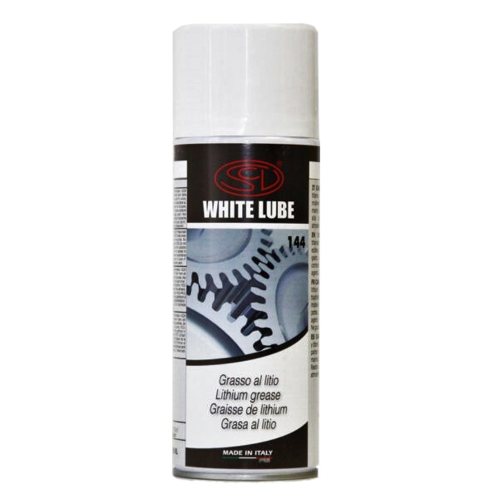 Spray vaselina alba cu litiu, WHITE LUBE, 400 ml