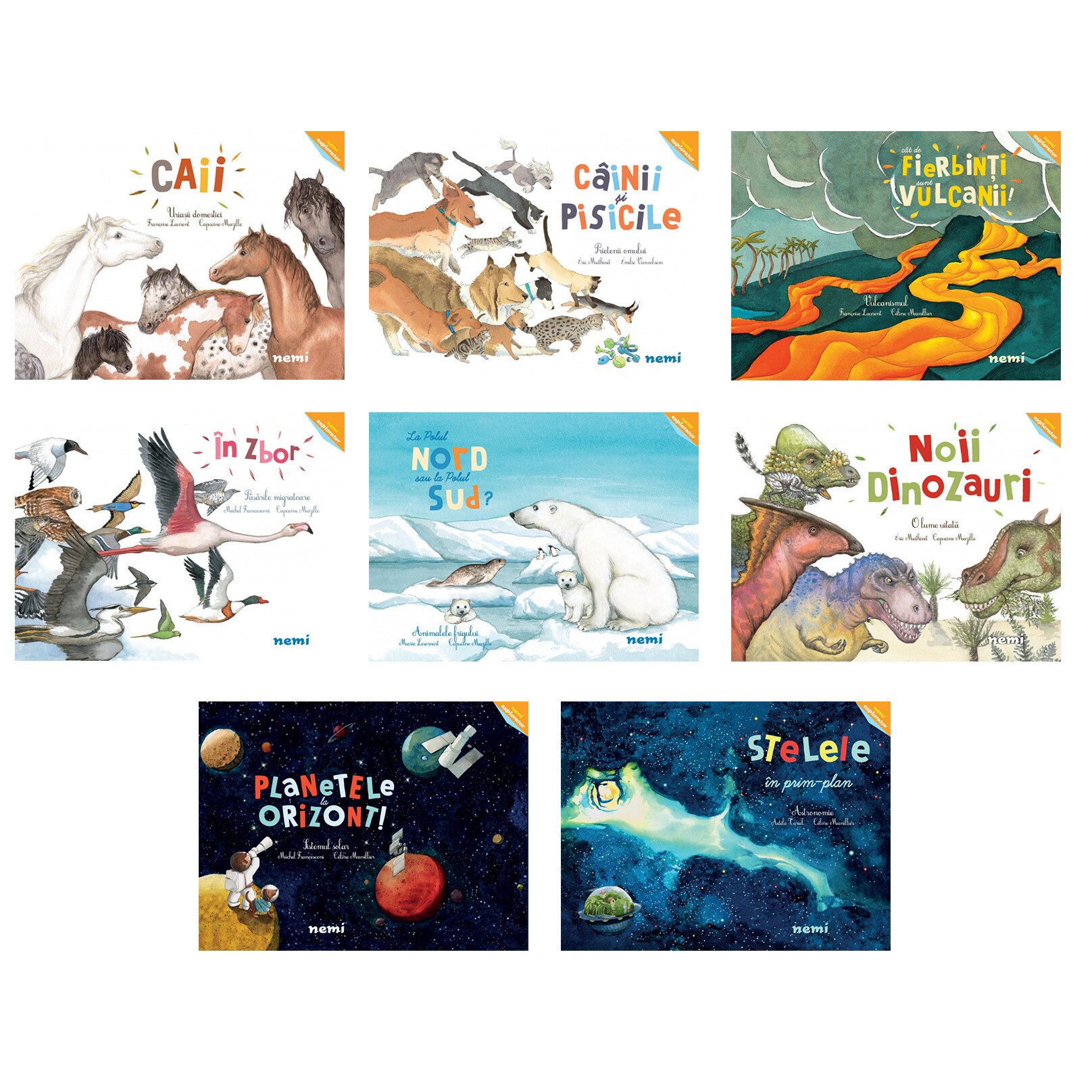 Pachet Exploreaza si invata 8 Volume - colectie