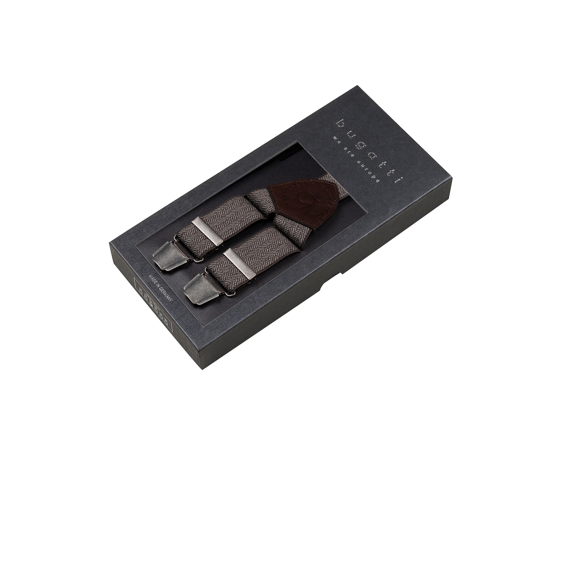 Bretele barbati, Bugatti, 6785, 120 cm, maro