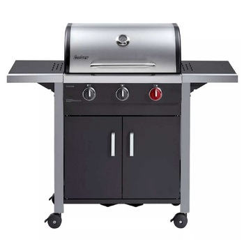 Gratar pe gaz, 3 arzatoare inox, arzator Turbo Zone, grile fonta, Enders Chicago 3 R Turbo 89377630 Gratar pe gaz, 3 arzatoare inox, arzator Turbo Zone, grile fonta, Enders Chicago 3 R Turbo 89377630