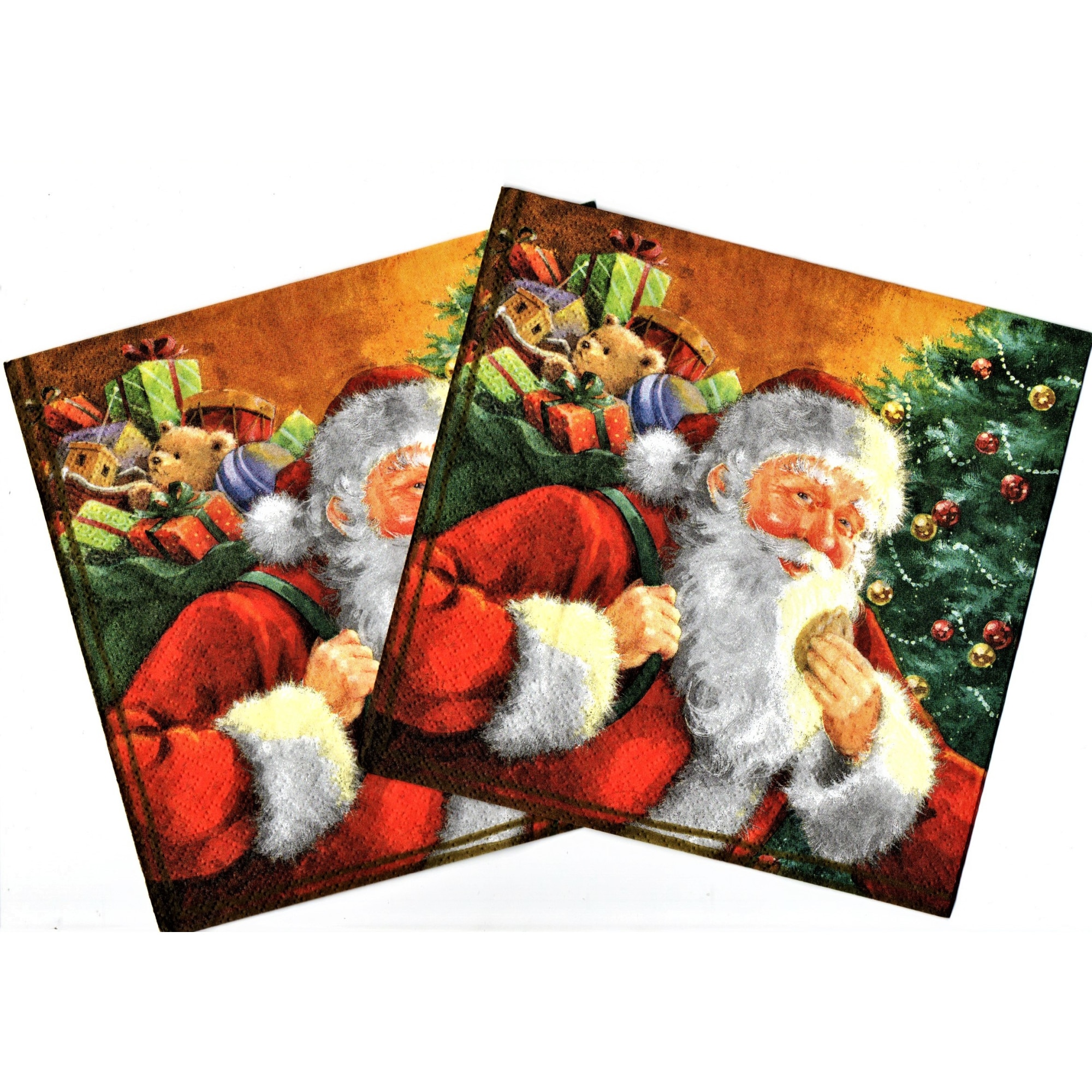 Pachet Servetele de Craciun Masa 20 buc A Venit Mosul la Noi