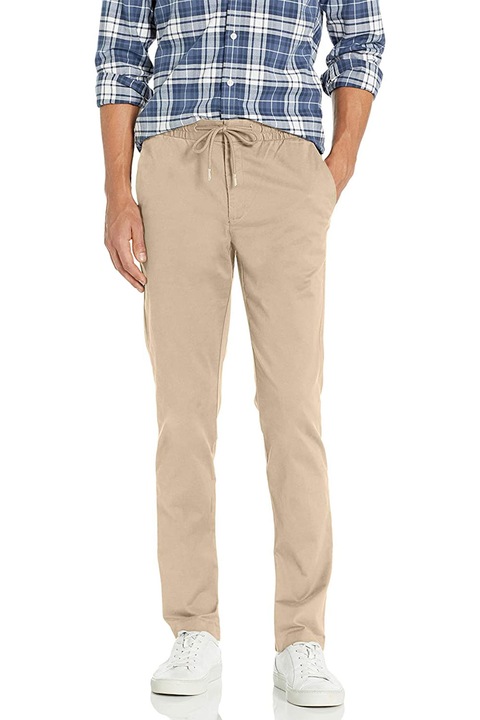 Pantaloni pentru bărbați Găsiți Goodthreads, Slim Fit, Bumbac, Kaki, S