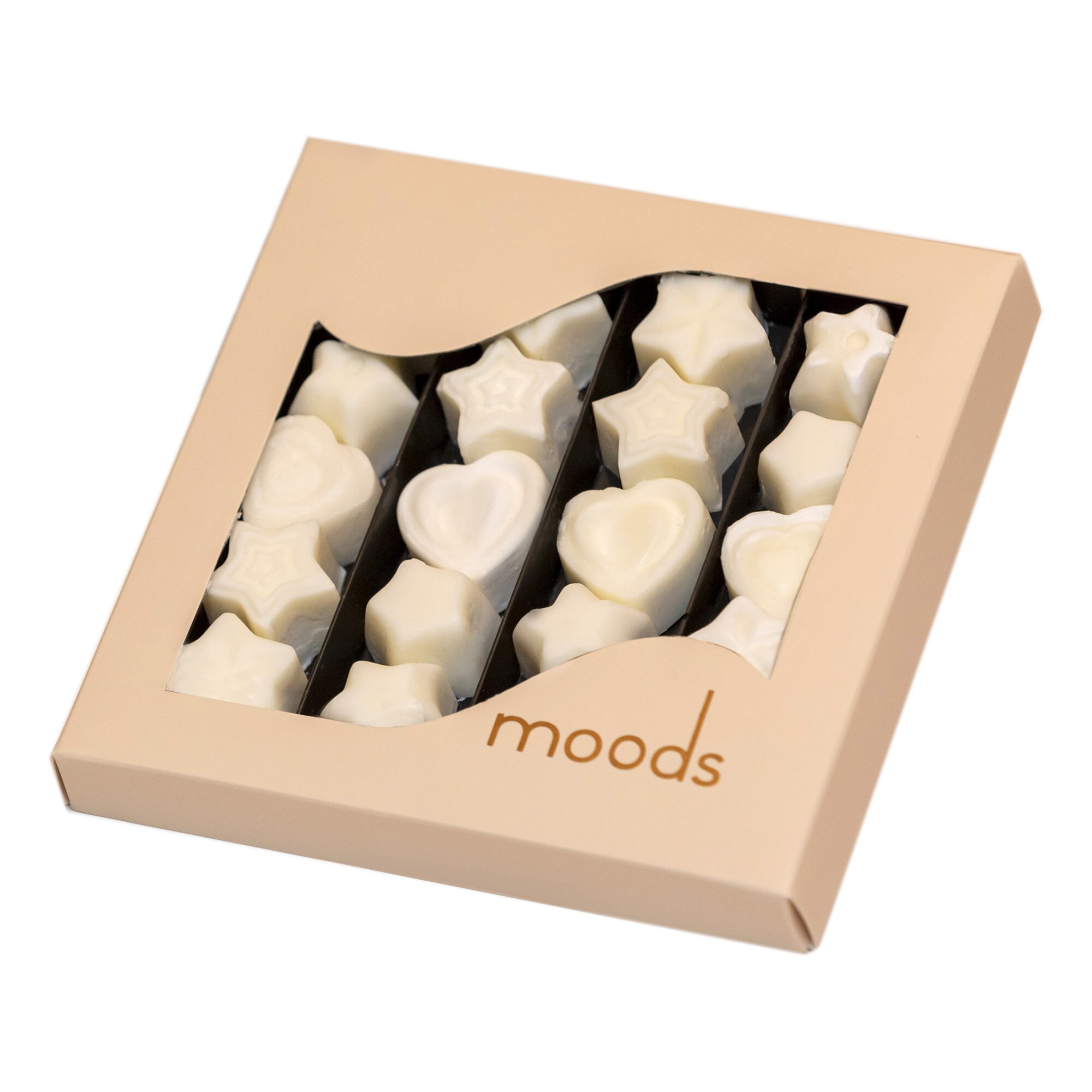 Ceara de soia parfumata, Moods, mix 4 arome, 200g