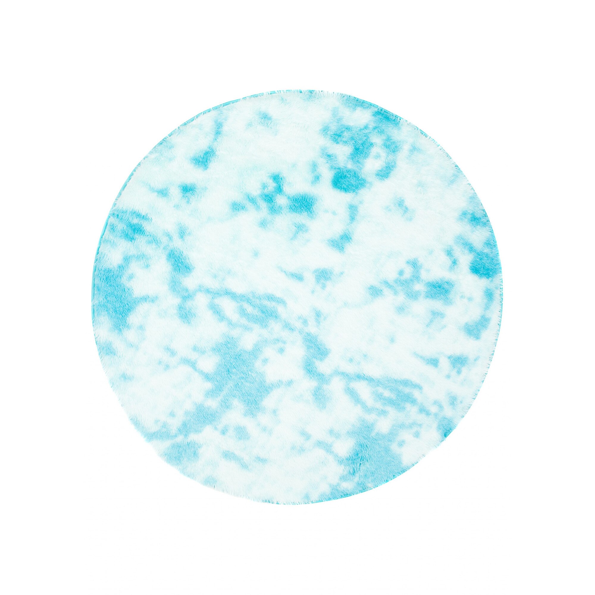 Covor Silk Dyed Modern Colors Soft Circle Mr-582 Dyed Albastru 100x100