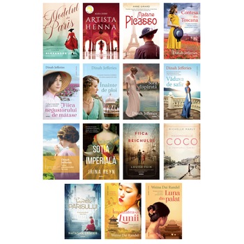 Pachet DAMEN TANGO Fictiune istorica 15 Volume - colectie Pachet DAMEN TANGO Fictiune istorica 15 Volume - colectie