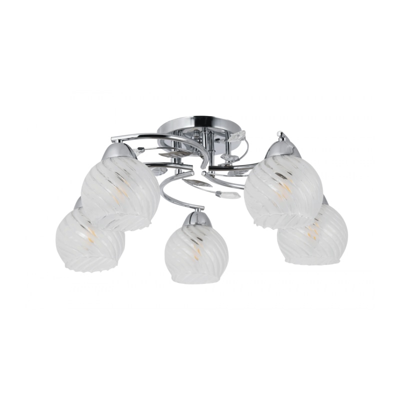 Lustra Cassandra Crom 5xE27 60W