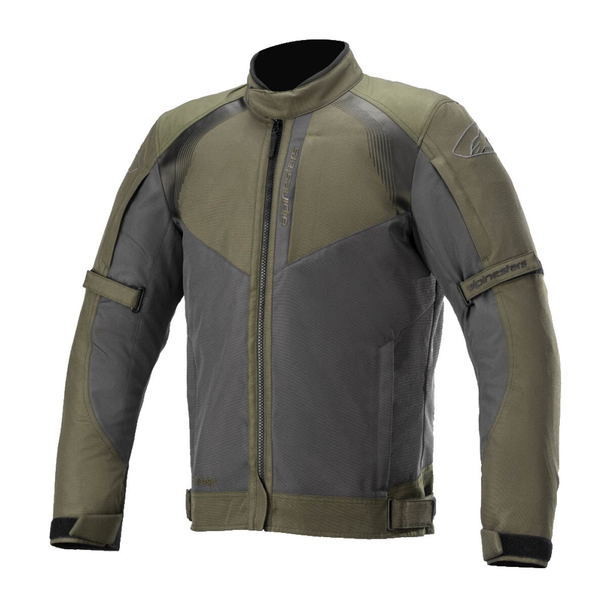 Geaca Textil Impermeabila Alpinestars HEADLANDS Drystar, M Verde-Negru