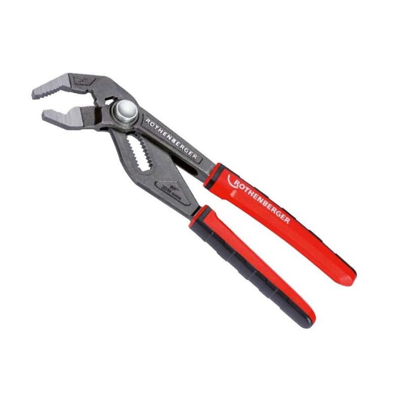 Cleste tevi tip papagal cu reglare rapida Rothenberger profesional ROGRIP F 7'' 2K, prindere maxima 1.1/4''