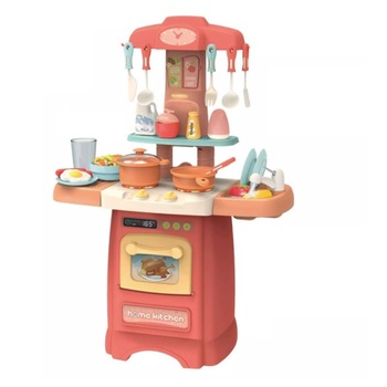 Bucatarie electronica, 65cm inaltime, chiuveta functionala, 29 piese Bucatarie electronica, 65cm inaltime, chiuveta functionala, 29 piese