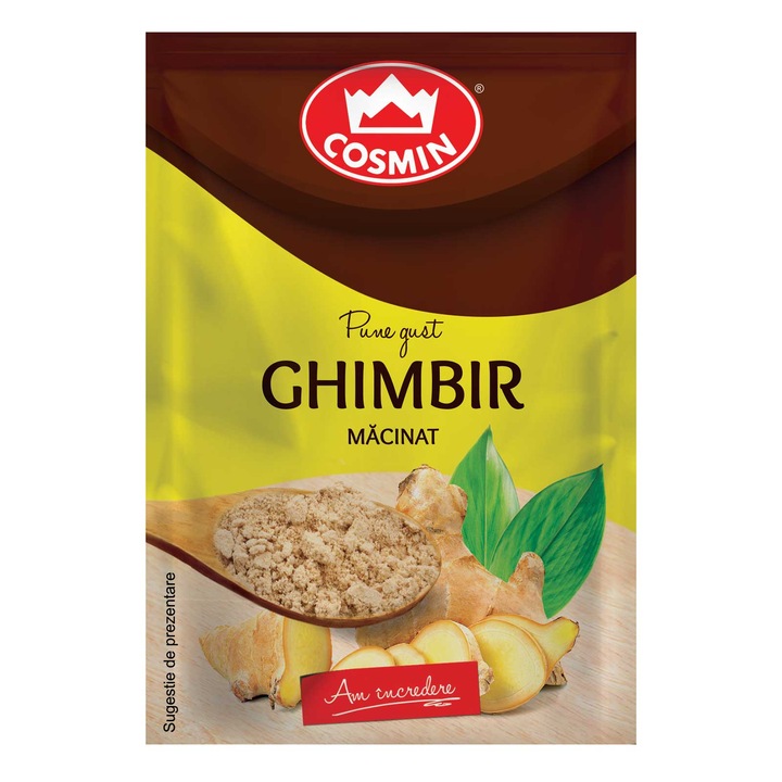 Ghimbir macinat, 15 g, Cosmin