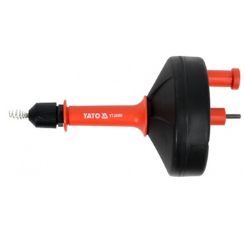 Spirala, sarpe pentru desfundat canalizare YATO, diametru 6 mm, lungime 6 m Spirala, sarpe pentru desfundat canalizare YATO, diametru 6 mm, lungime 6 m