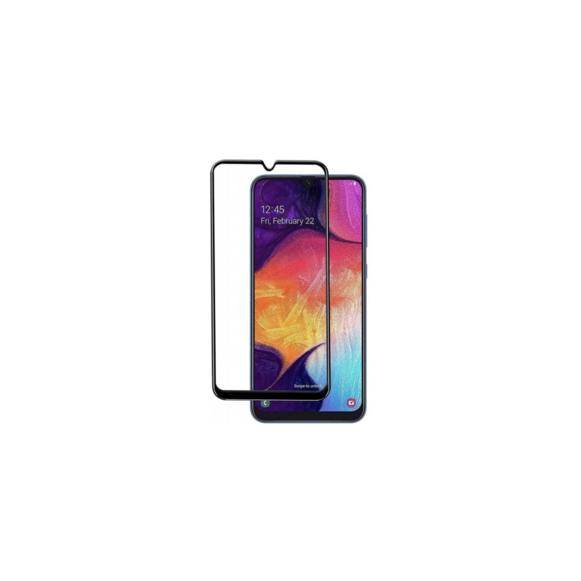 Folie de sticla securizata, compatibila cu Xiaomi Mi 9SE, Negru-Transparenta