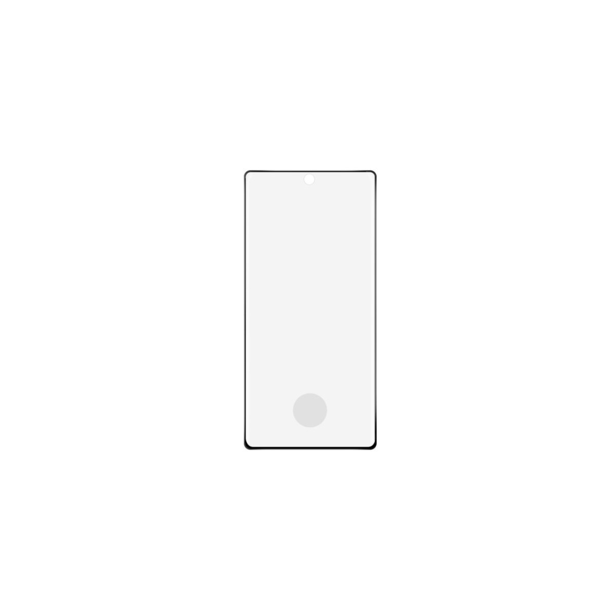 Folie de sticla securizata, compatibila cu Samsung S21 Ultra, Negru-Transparenta
