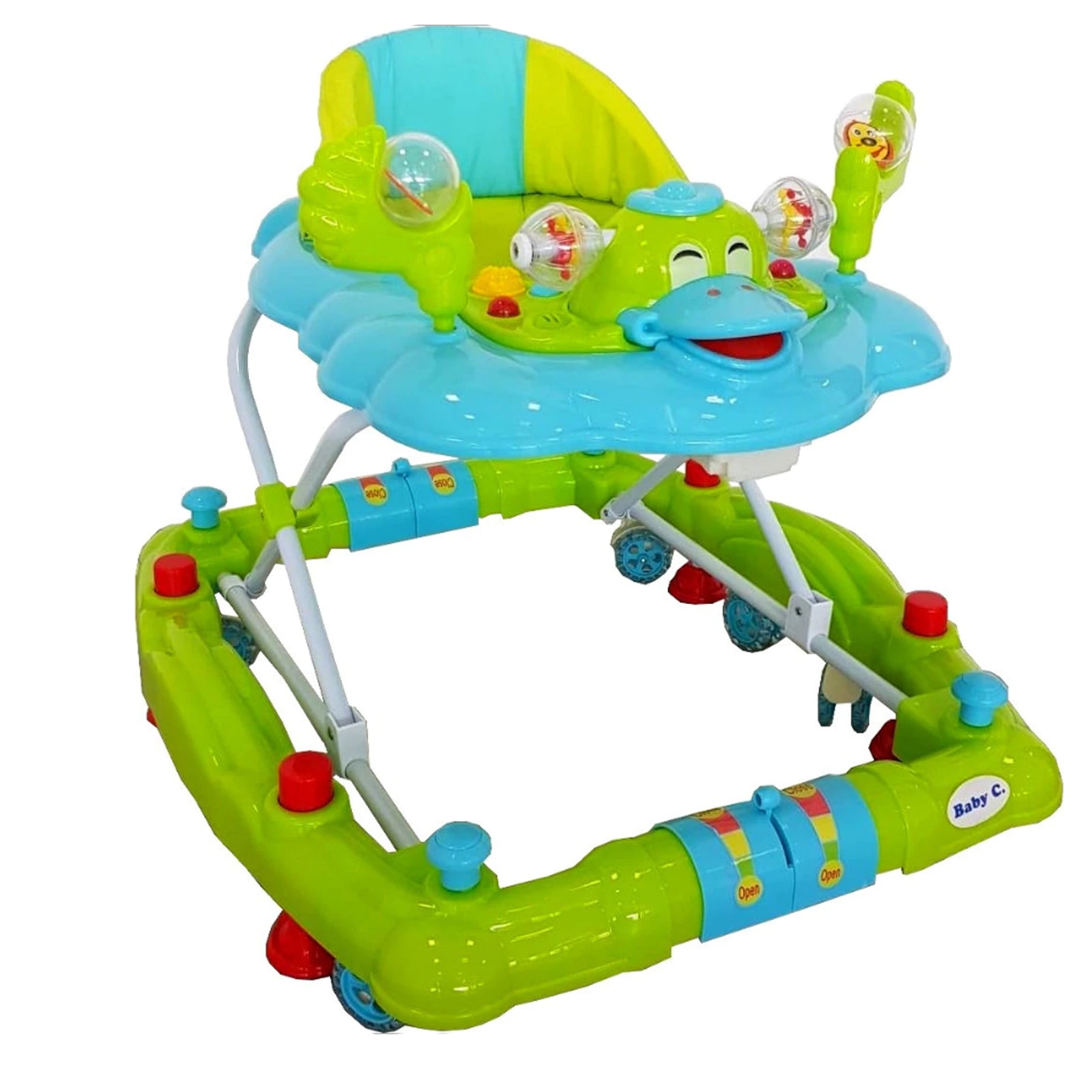 Premergator pentru copii 2 in 1 BabyCare PBCV-2, Verde
