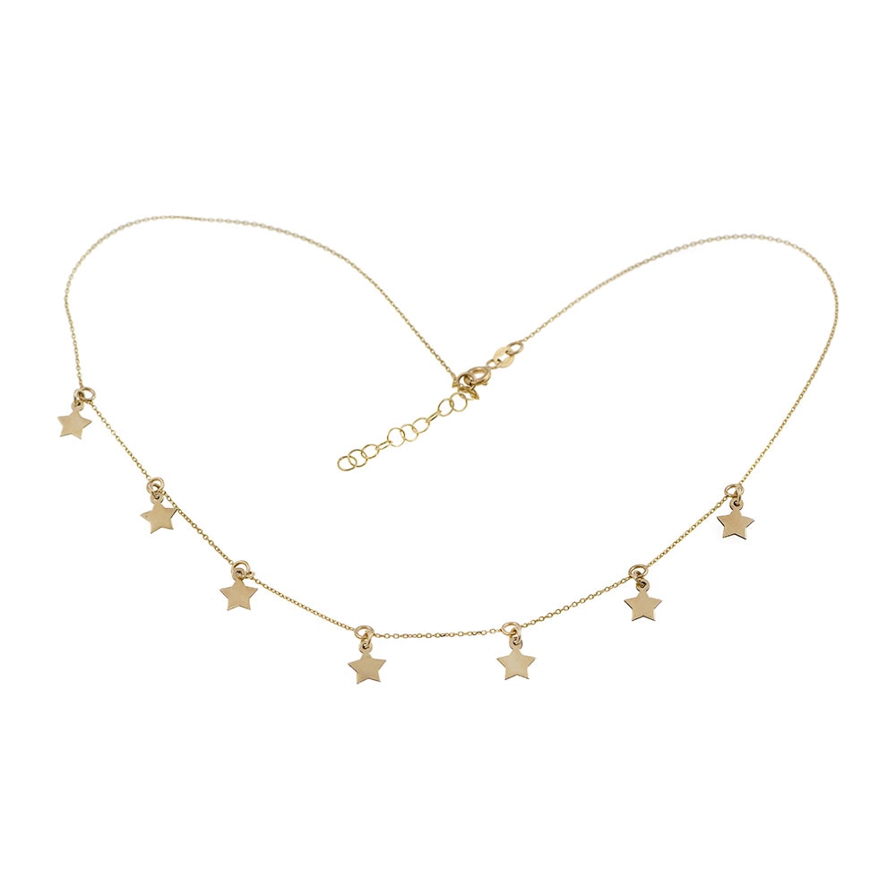 Lantisor salba cu stelute