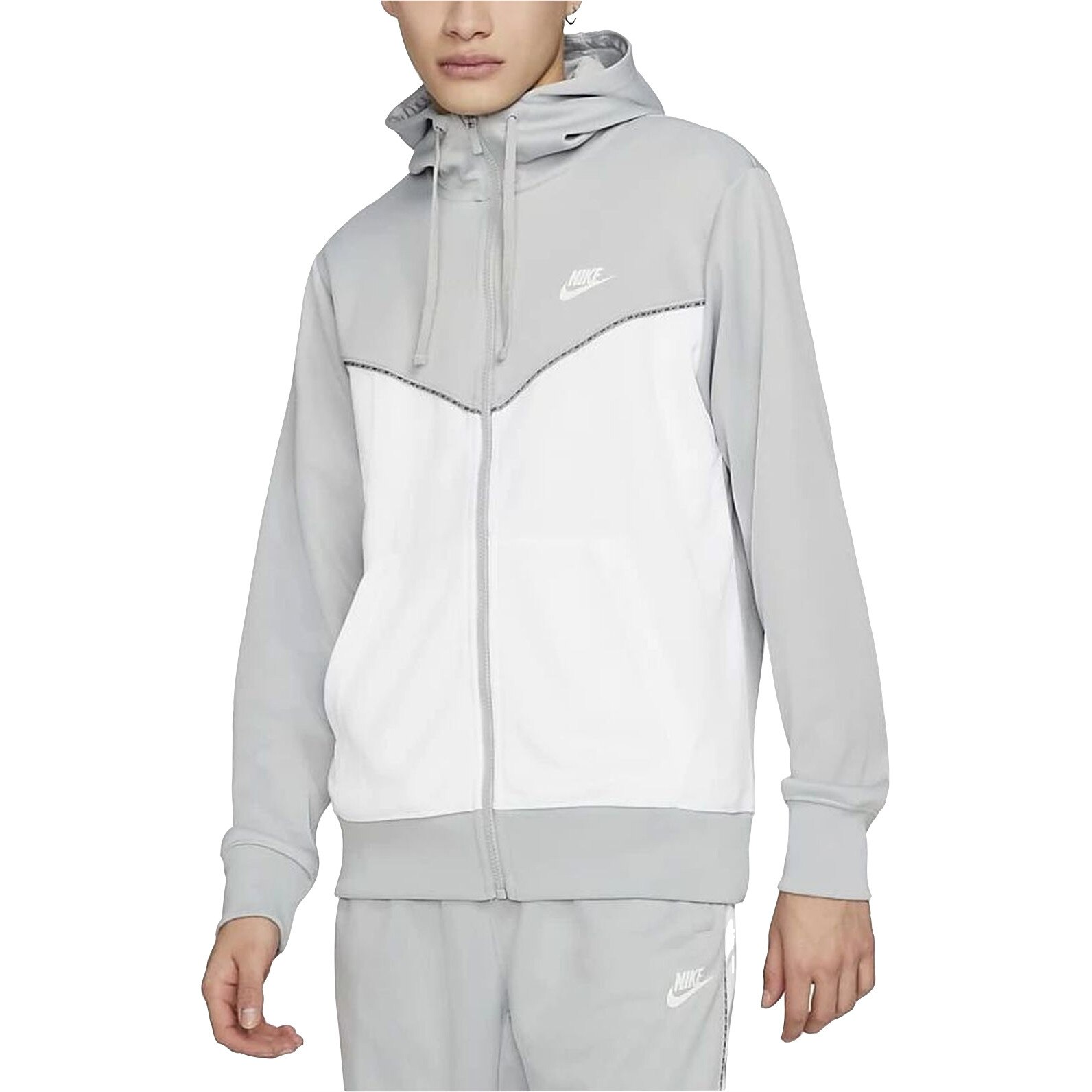 Hanorac NIKE Repeat PK FZ - CZ7822-077 2651, Gri