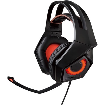 Casti gaming wireless ASUS ROG Strix Wireless, sunet surround virtual 7.1, difuzoare 60mm, compatibile multiplatforma, 3.5mm/2.4GHz(USB 2.0), pliabile, Negru/Portocaliu Casti gaming wireless ASUS ROG Strix Wireless, sunet surround virtual 7.1, difuzoare 60mm, compatibile multiplatforma, 3.5mm/2.4GHz(USB 2.0), pliabile, Negru/Portocaliu