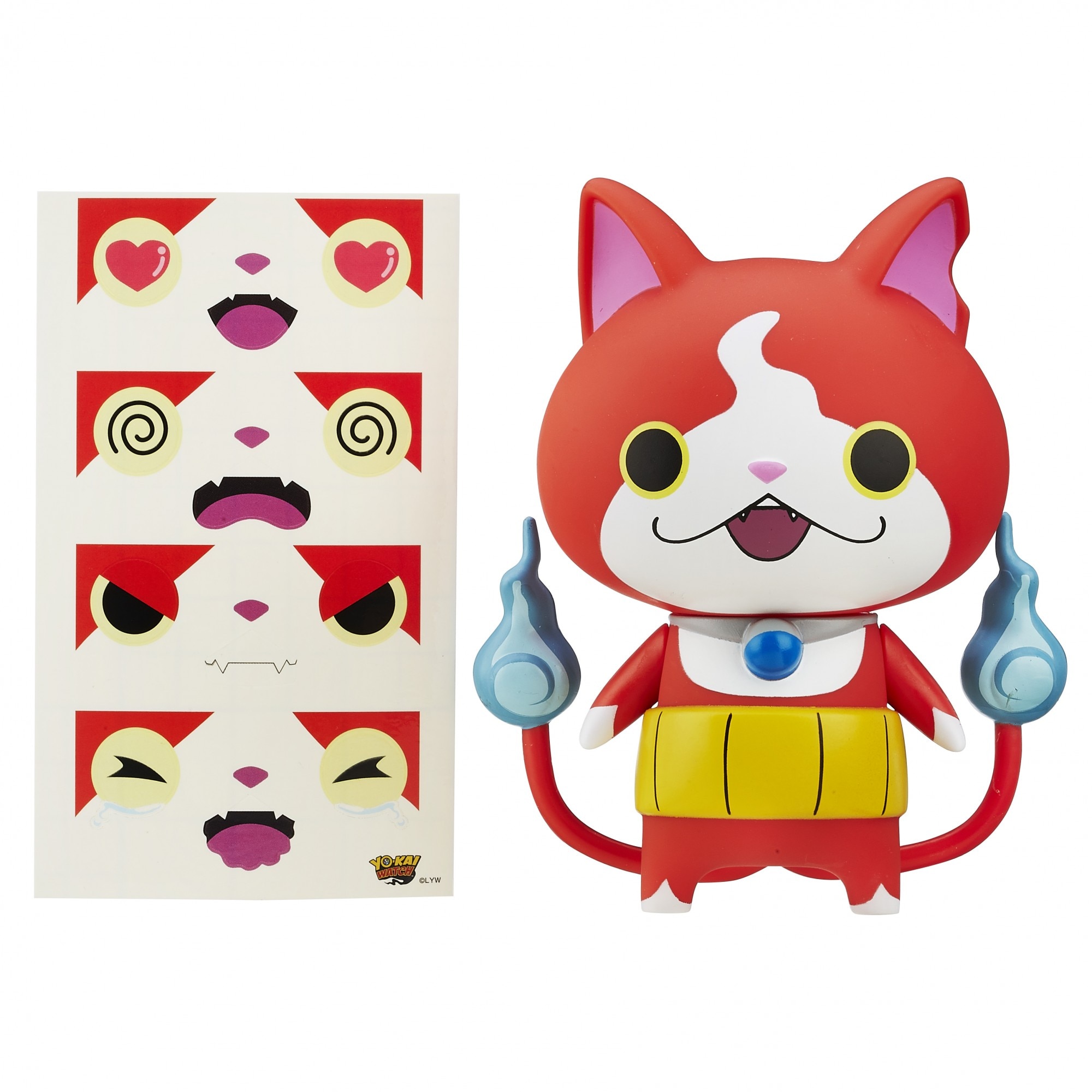 Figurina Yo-Kai Mood Reveal cu abtibilduri Jibanyan