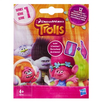 Punguta cu figurina Trolls, blind bag Punguta cu figurina Trolls, blind bag