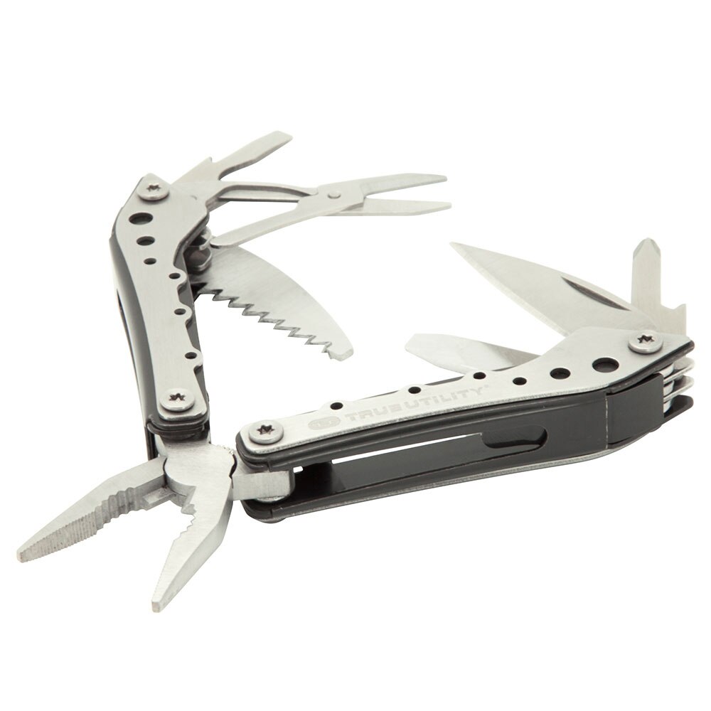 Unealta multifunctionala TRUE TU195K, otel, 10 functii, gri