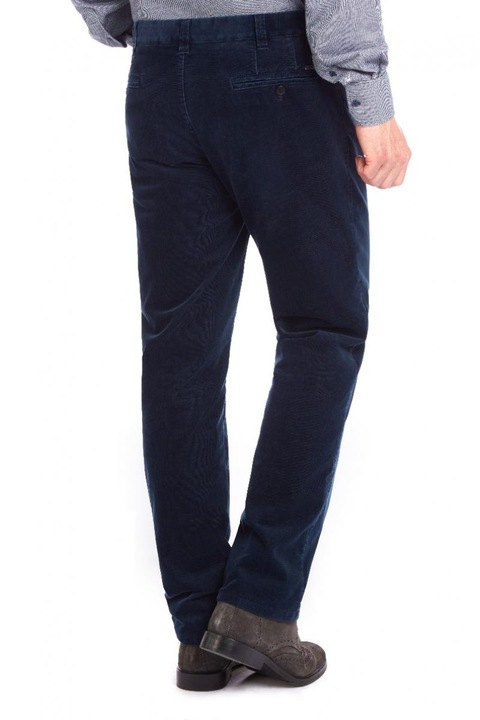 Pantaloni barbati, W. Wegener, Douglas 6569, maro, Albastru