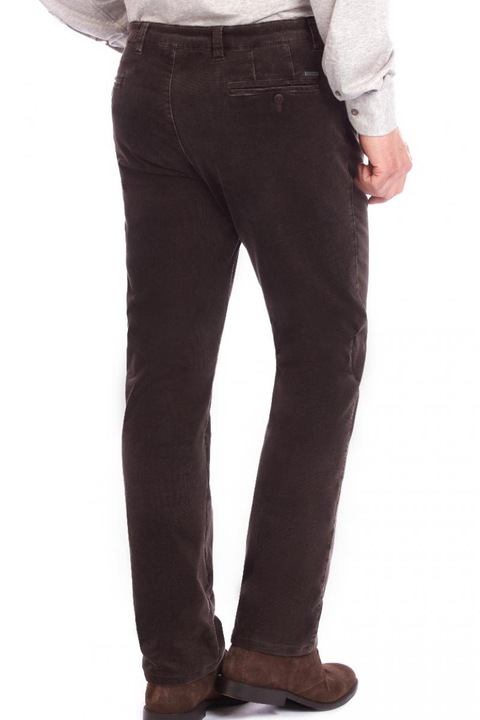 Pantaloni barbati, W. Wegener, Douglas 6569, maro, Maro