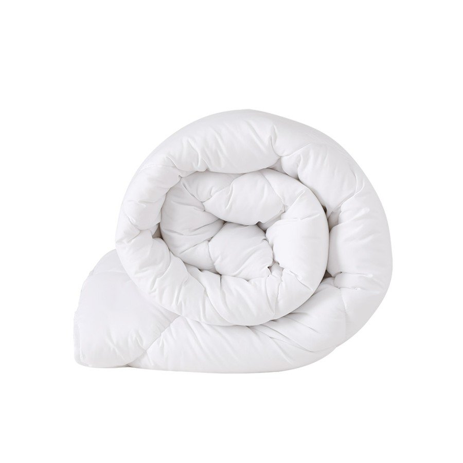 Pilota iarna microfibra pat dublu, 195x215cm, Tac, alba