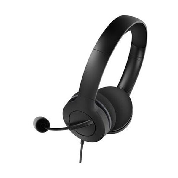 Casti cu fir, Energy Sistem, Office 3, mufa Jack 3.5 mm, USB, control volum, microfon reglabil, Negru