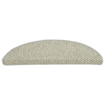 Set covorase scari autoadezive, 15 buc gri 65x25 cm, sisal 326875 Set covorase scari autoadezive, 15 buc gri 65x25 cm, sisal 326875