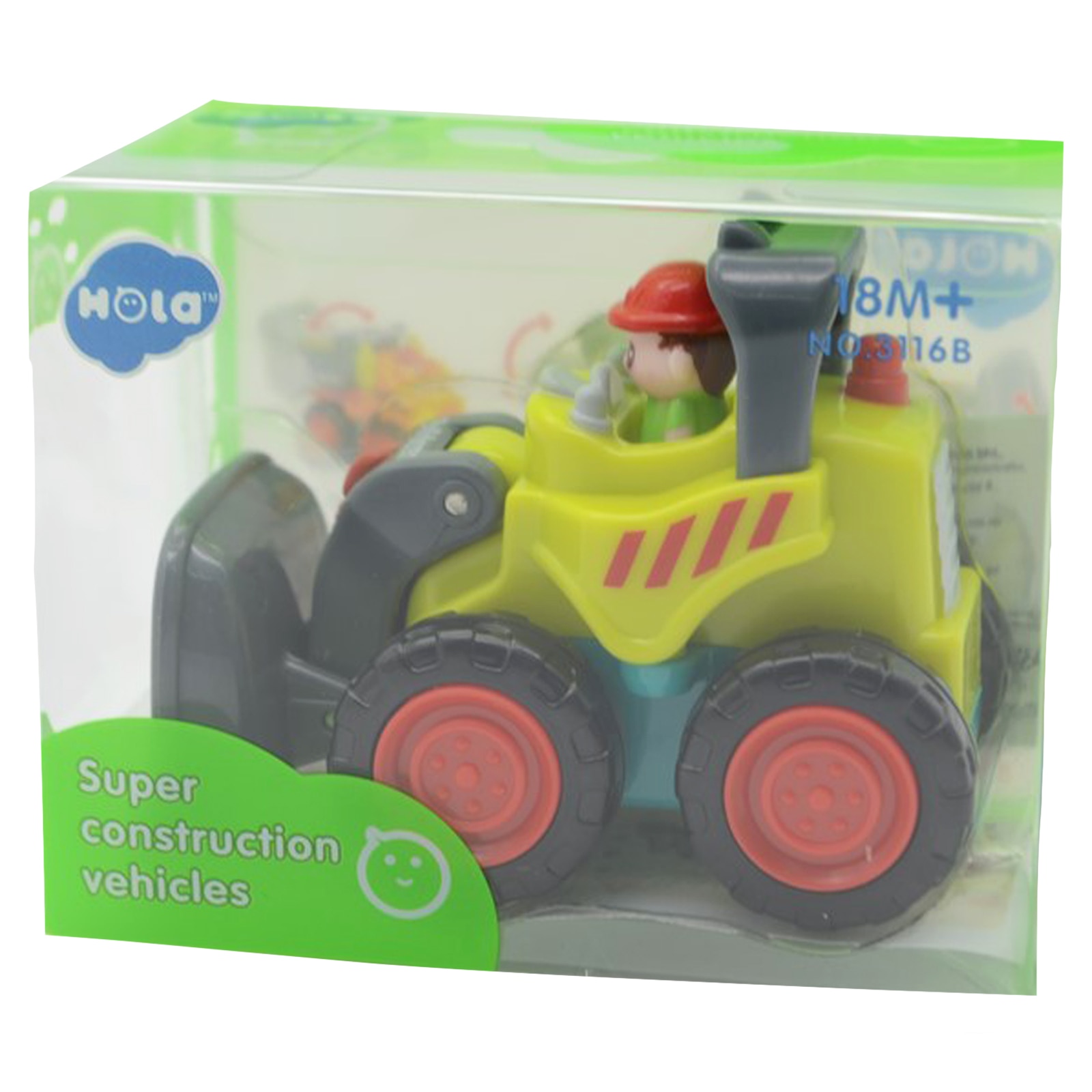 Булдозер играчка за момчета Huile Toys 3116BB, Многоцветен - eMAG.bg