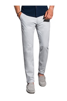 Pantaloni casual barbati OMBRE gri-deschis P894 - M Pantaloni casual barbati OMBRE gri-deschis P894 - M