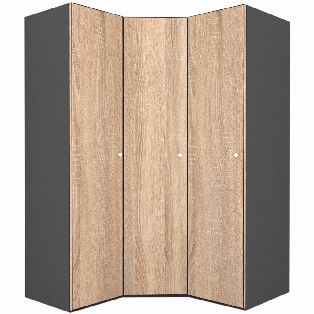 Dulap de Colt Genarom LEX Model A, Decor 3025, 153-153 x 218 x 66 cm