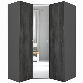 Dulap de Colt Genarom LEX Model A, Decor 8509 / Oglinda, 153-153 x 240 x 66 cm Dulap de Colt Genarom LEX Model A, Decor 8509 / Oglinda, 153-153 x 240 x 66 cm