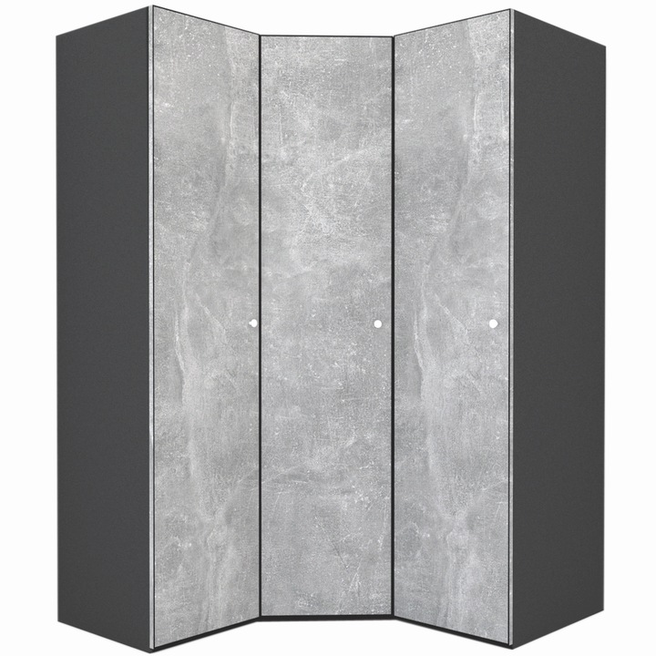 Dulap de Colt Genarom LEX Model A, Decor 4298, 153-153 x 240 x 66 cm