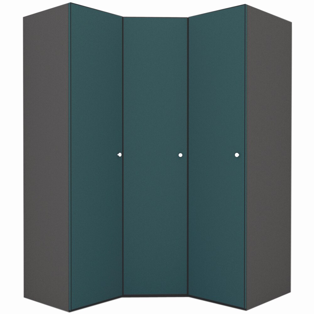 Dulap de Colt Genarom LEX Model A, Decor 0244, 153-153 x 240 x 66 cm