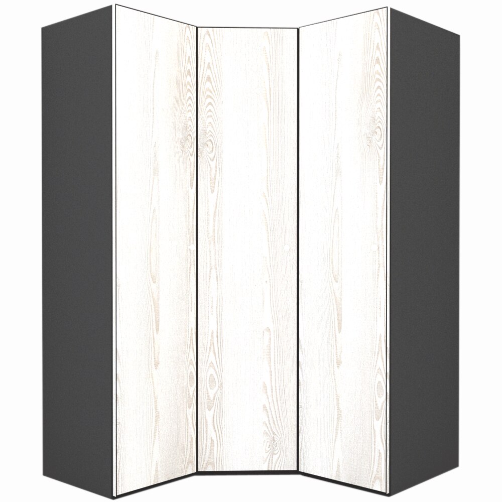 Dulap de Colt Genarom LEX Model A, Decor K010, 153-153 x 240 x 66 cm