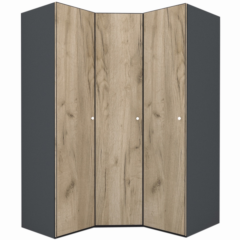 Dulap de Colt Genarom LEX Model A, Decor K002, 153-153 x 240 x 66 cm