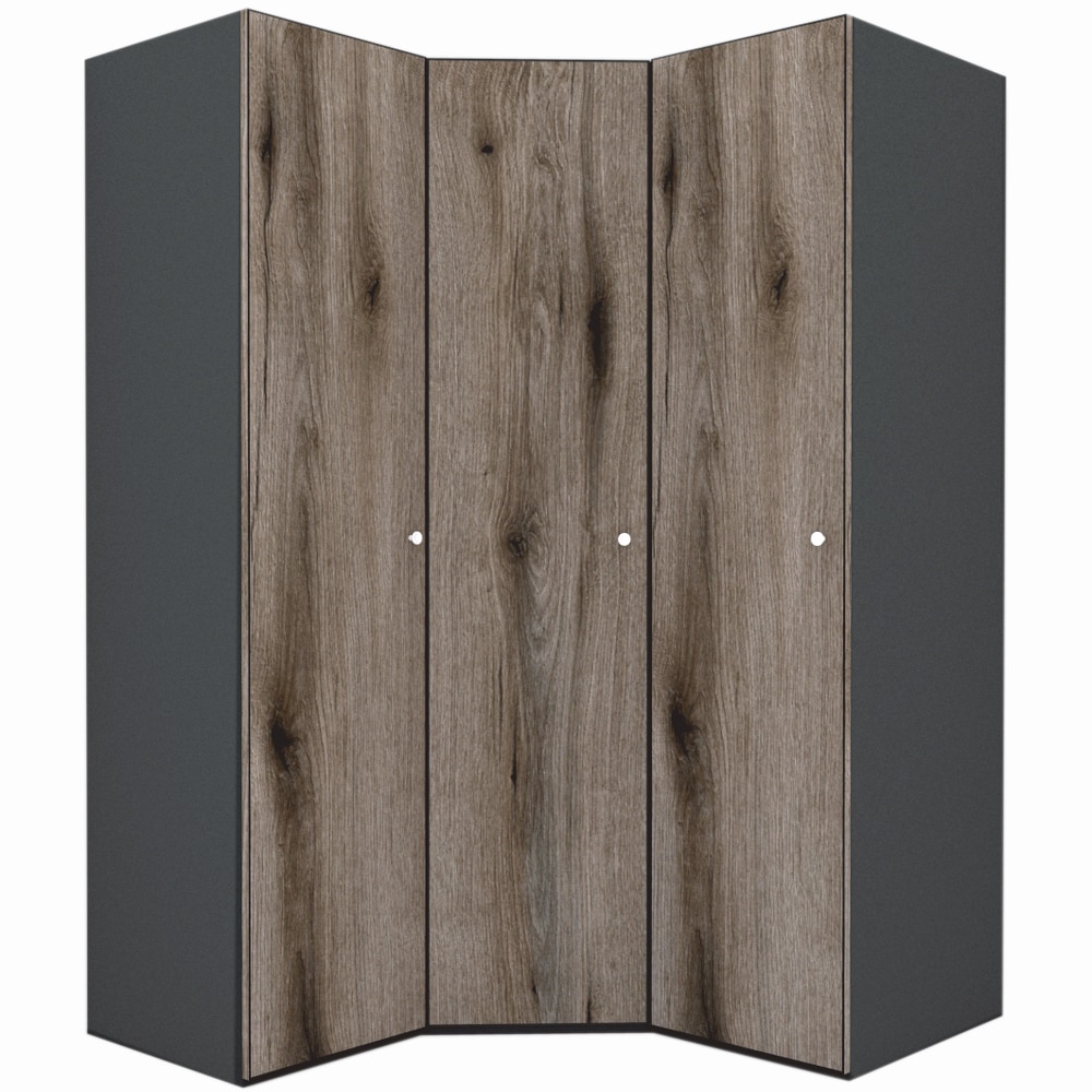 Dulap de Colt Genarom LEX Model A, Decor K366, 153-153 x 218 x 66 cm