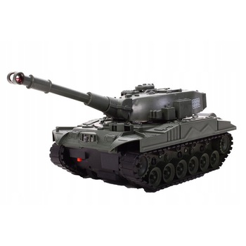 Jucarie Inetactiva Tanc, Controlat de la Distanta cu Telecomanda, Efecte Sonore si Luminoase, 30 x 15.5 x 16 cm, Verde Jucarie Inetactiva Tanc, Controlat de la Distanta cu Telecomanda, Efecte Sonore si Luminoase, 30 x 15.5 x 16 cm, Verde