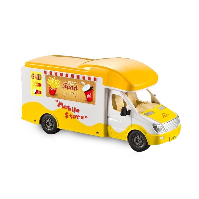 Masina food truck RC la scara 1:18