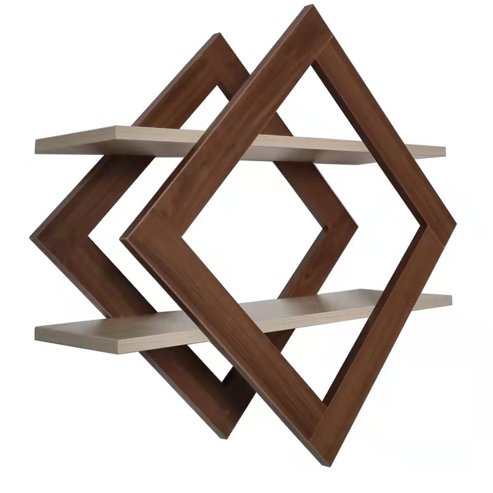 Etajera Rombus MD70 - 70x70x24 cm, din pal melaminat